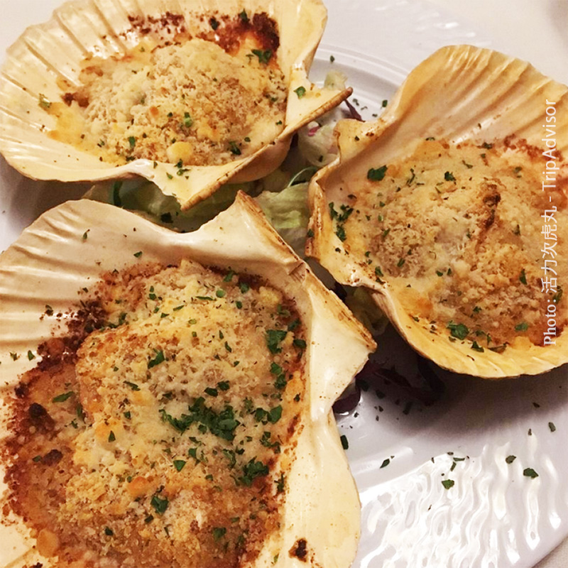 Baked Scallops